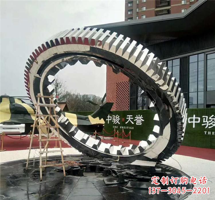 烟台不锈钢齿轮雕塑