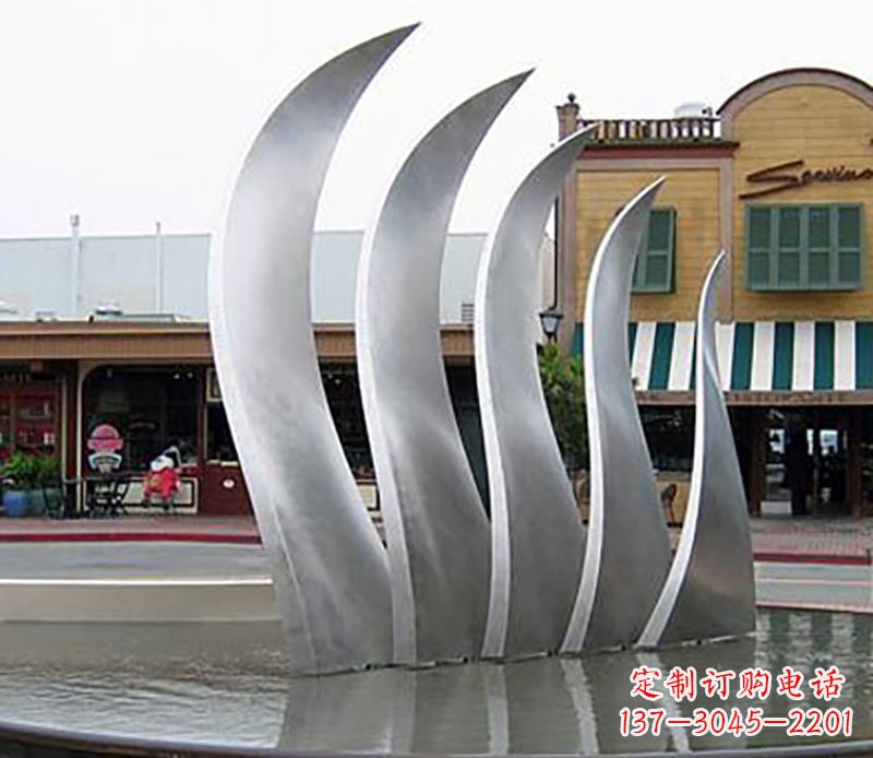 烟台不锈钢翅膀雕塑给空中带来力量与美丽