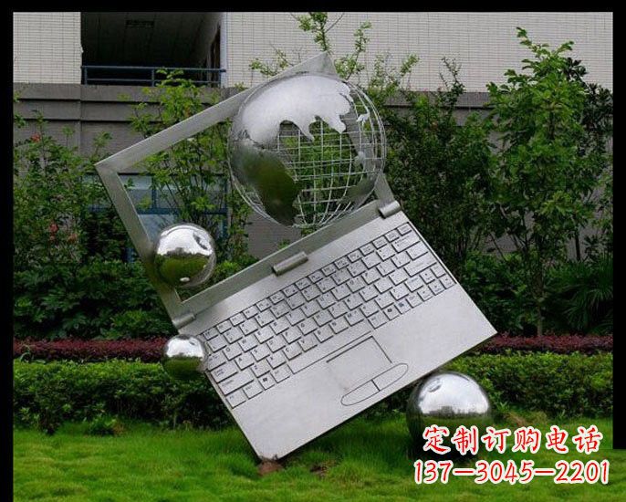 烟台不锈钢制作的地球雕塑