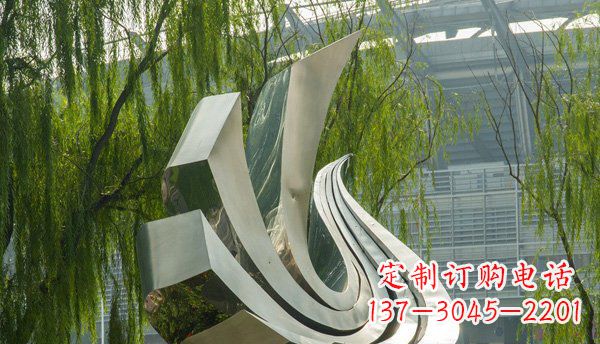 烟台不锈钢鸽子雕塑