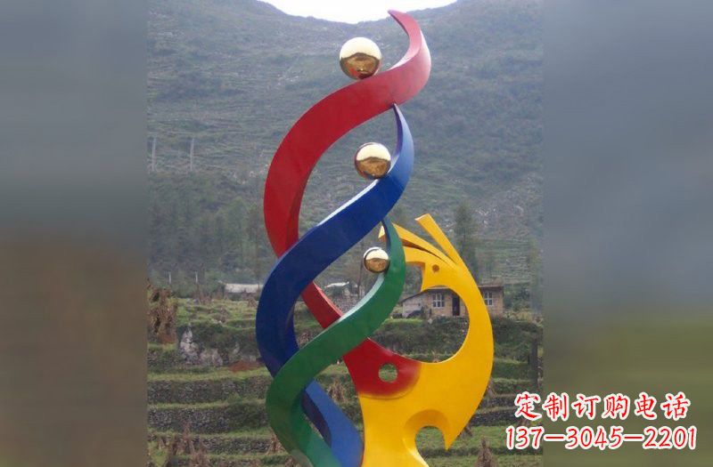 烟台不锈钢凤凰雕塑象征着精致的美