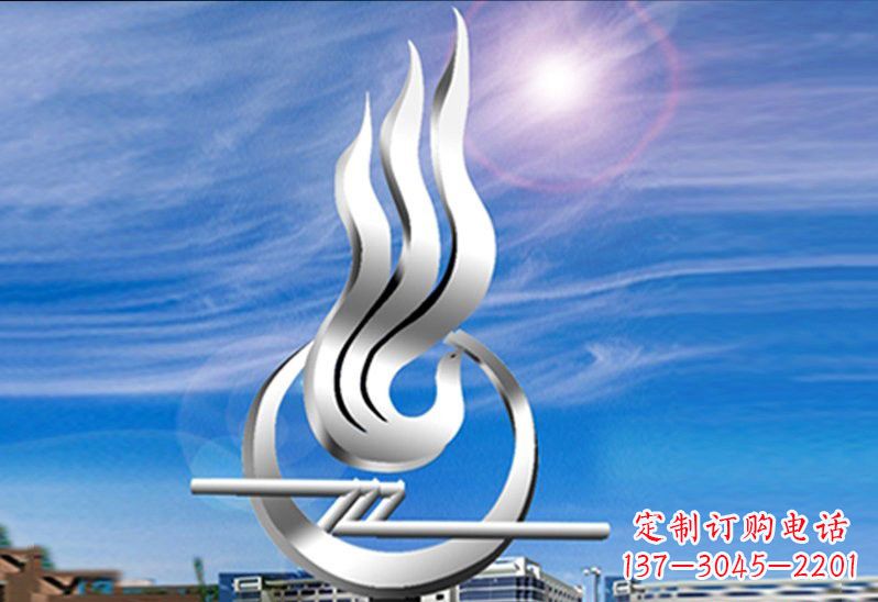 烟台精美不锈钢凤凰雕塑