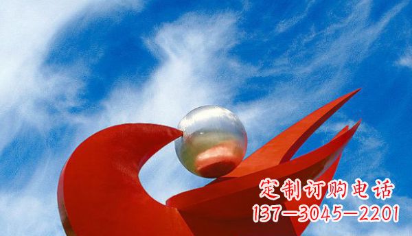 烟台不锈钢制作的鸽子雕塑