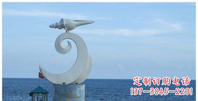 烟台海螺雕塑不锈钢的精美艺术