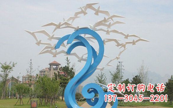 烟台不锈钢海鸥雕塑