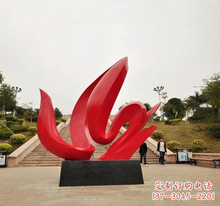 烟台不锈钢火苗雕塑艺术之灵感