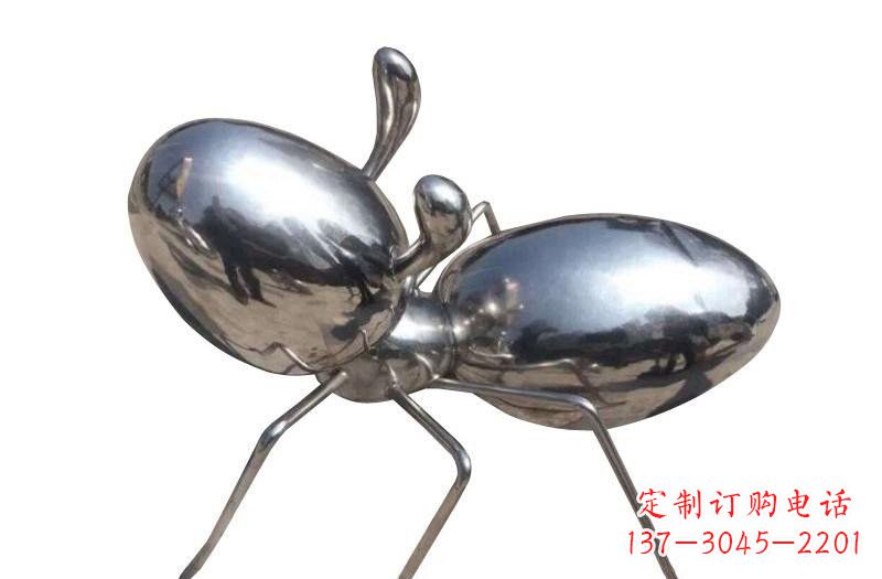 烟台不锈钢抽象蚂蚁雕塑