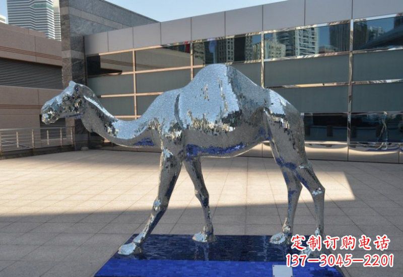 烟台不锈钢骆驼雕塑