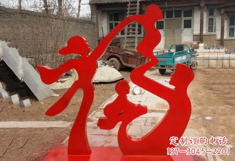 烟台不锈钢福字雕塑给家庭带来更多福气
