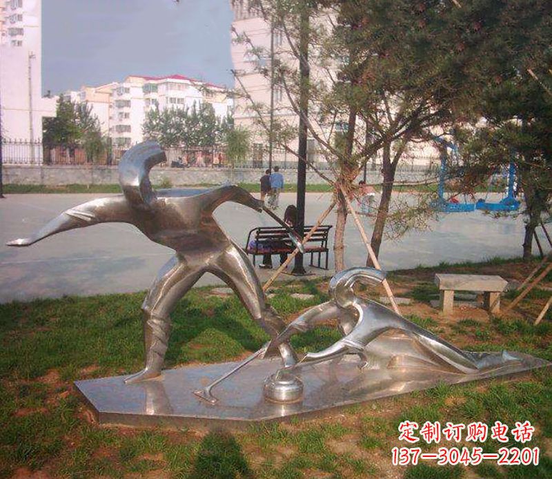 烟台不锈钢创意冰壶雕塑大赛