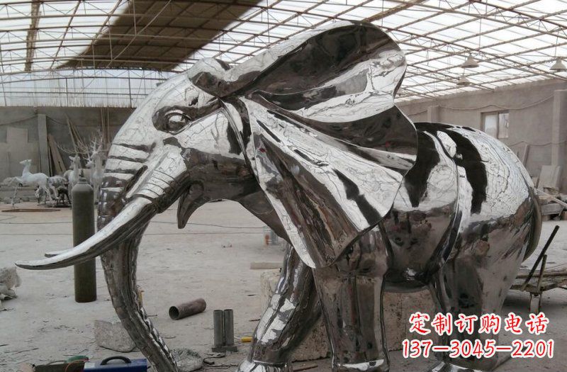 烟台不锈钢大象传承与美的结合
