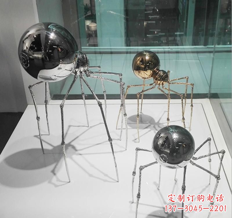 烟台不锈钢蜘蛛侠雕塑