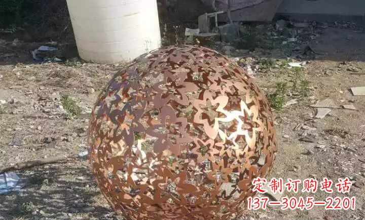 烟台不锈钢地球仪雕塑精美的艺术装饰
