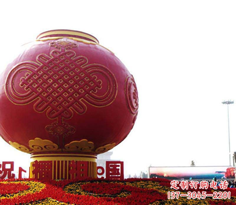 烟台不锈钢灯笼雕塑精致与美感的完美结合