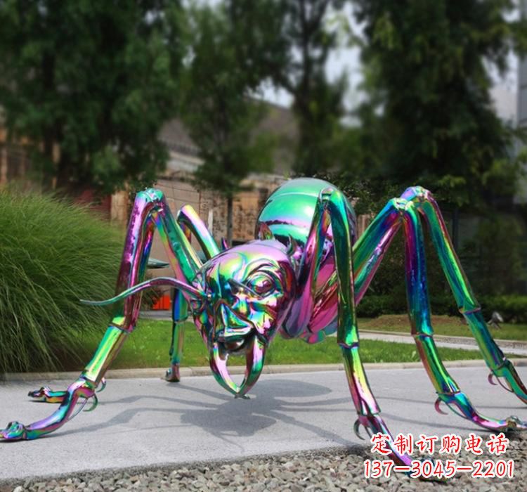 烟台不锈钢蚂蚁雕塑精致的艺术作品