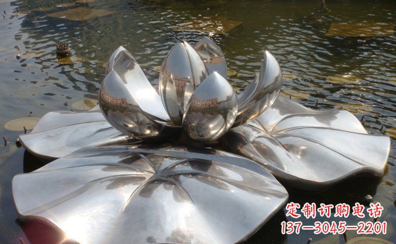 烟台不锈钢锻造莲花雕塑
