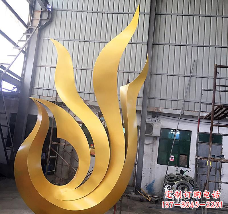 烟台凤凰雕塑不锈钢仿真艺术的精美体现