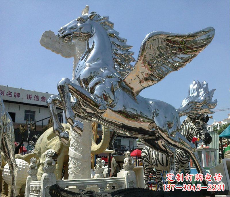 烟台不锈钢飞马雕塑——一座令人惊叹的艺术品