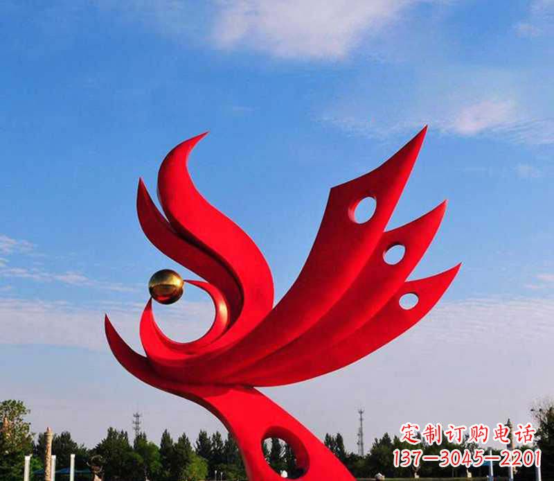 烟台不锈钢凤凰灵动传神