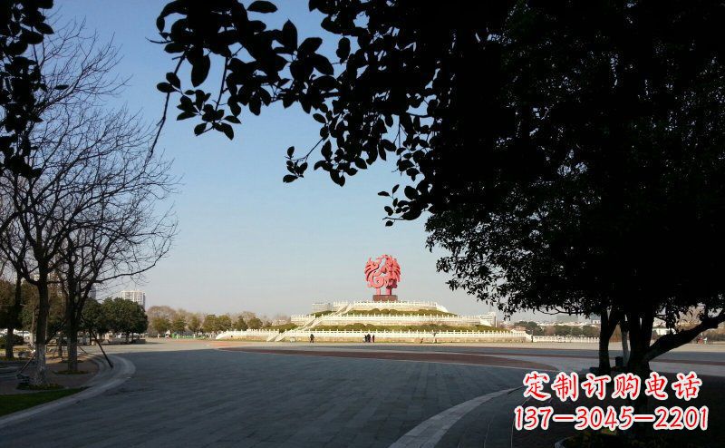 烟台不锈钢凤凰雕塑——展现传统文化之美
