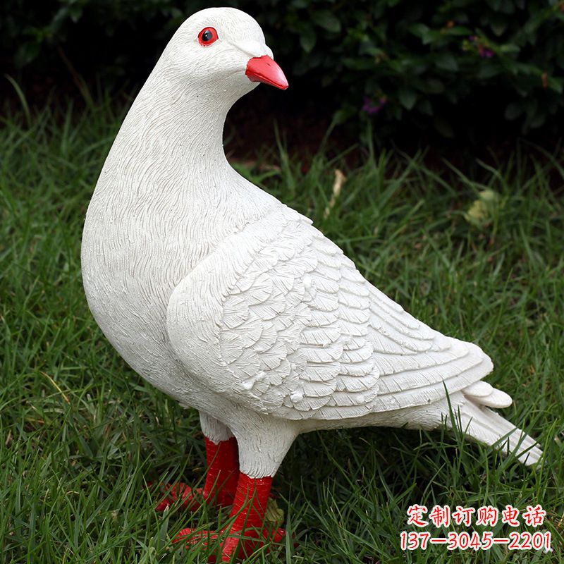 烟台不锈钢鸽子雕塑