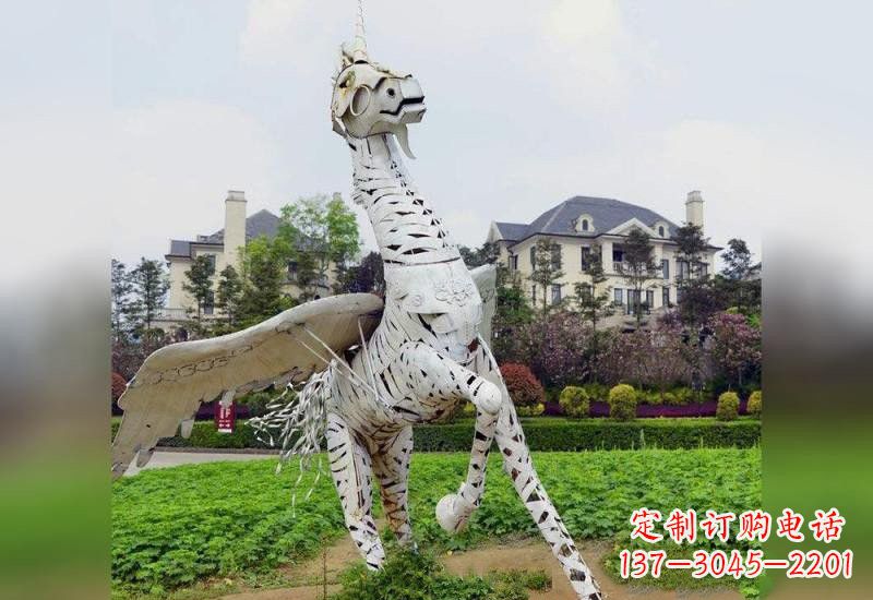 烟台不锈钢独角兽雕塑