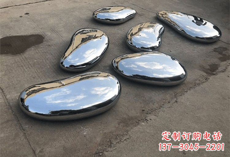 烟台不锈钢水滴雕塑让公园更加美丽