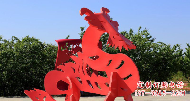烟台不锈钢貔貅雕塑为广场增添美感