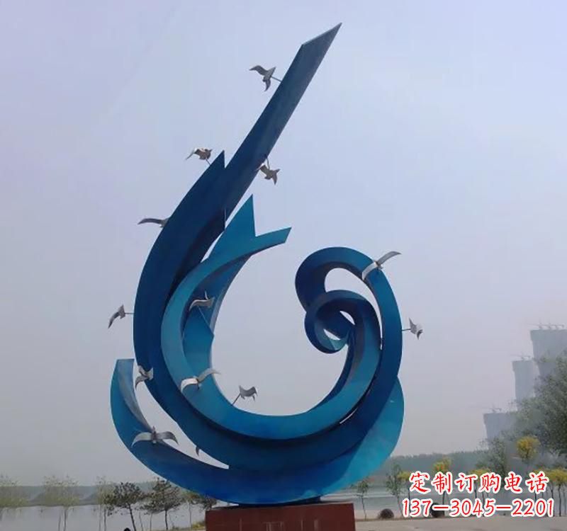 烟台不锈钢鸽子雕塑——缔造城市新景象