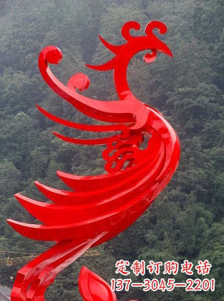 烟台不锈钢凤凰雕塑一次精美的艺术体验