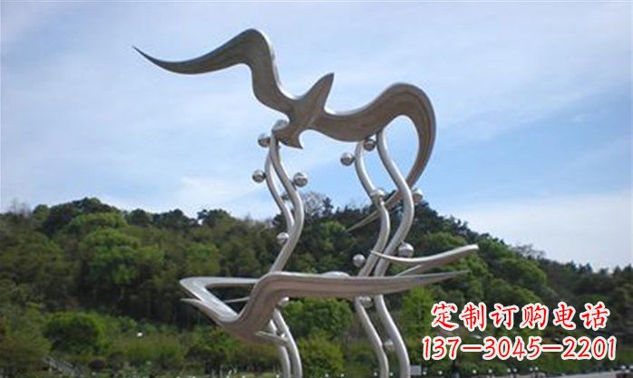 烟台海鸥雕塑传递自然之美