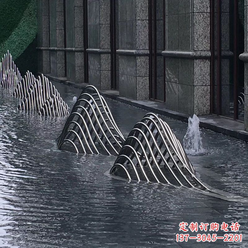烟台不锈钢假山雕塑精美外形,百变造型