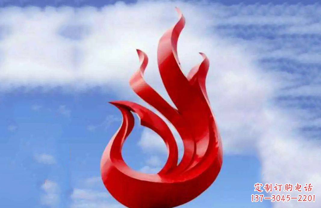 烟台凤凰雕塑不锈钢金之美