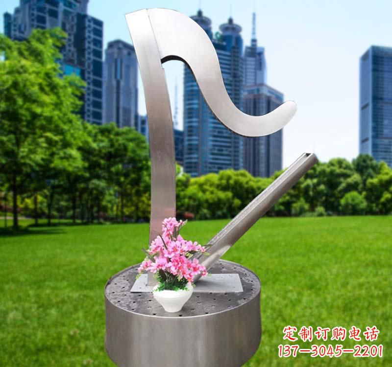 烟台不锈钢竖琴雕塑艺术的精髓