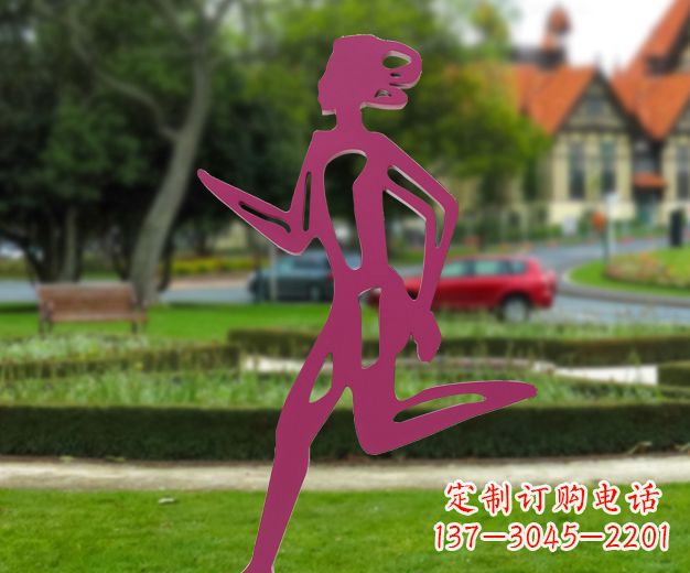 烟台精美不锈钢女人雕塑