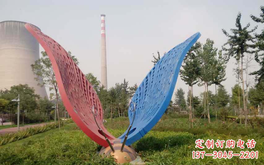 烟台不锈钢镂空七星瓢虫雕塑
