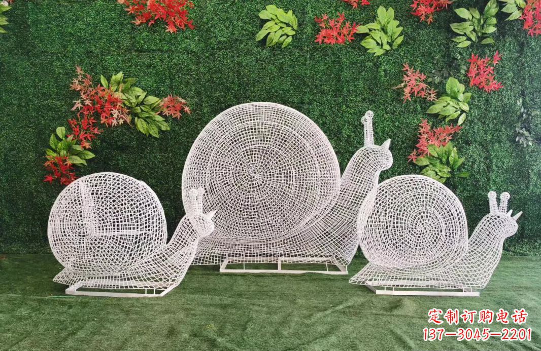烟台不锈钢镂空蜗牛雕塑艺术技艺的精致之美