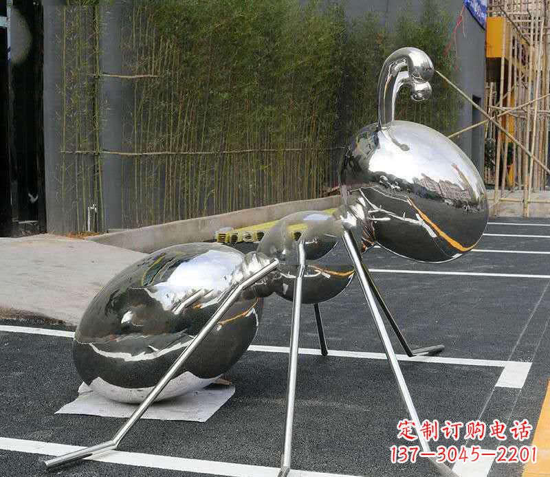 烟台不锈钢蚂蚁雕塑