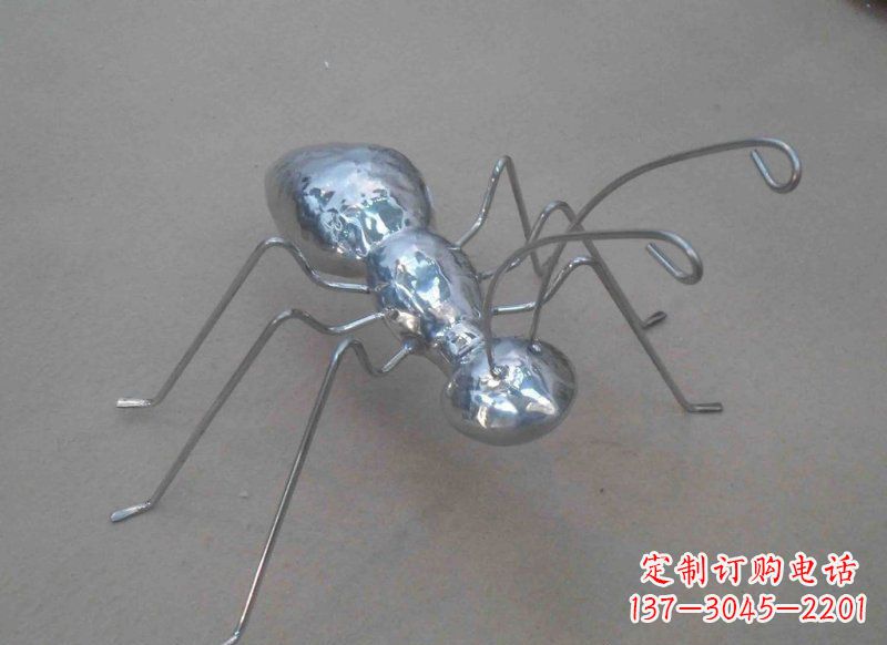 烟台不锈钢蚂蚁公园动物雕塑一种具有艺术价值的蚂蚁雕塑