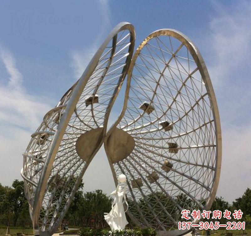 烟台不锈钢美陈贝壳雕塑精美的艺术品