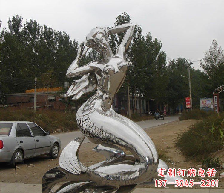 烟台海豚雕塑——精美的艺术品