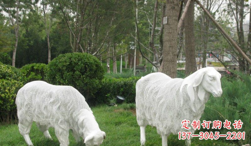 烟台不锈钢绵羊雕塑——精致美观的艺术品