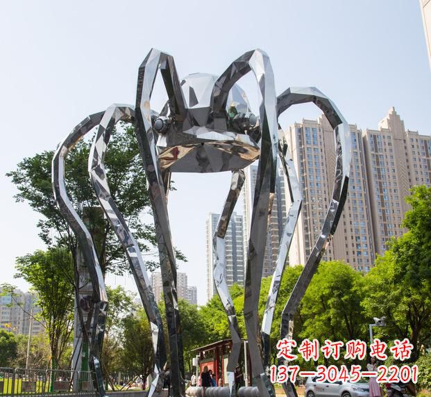 烟台精致的不锈钢螃蟹雕塑