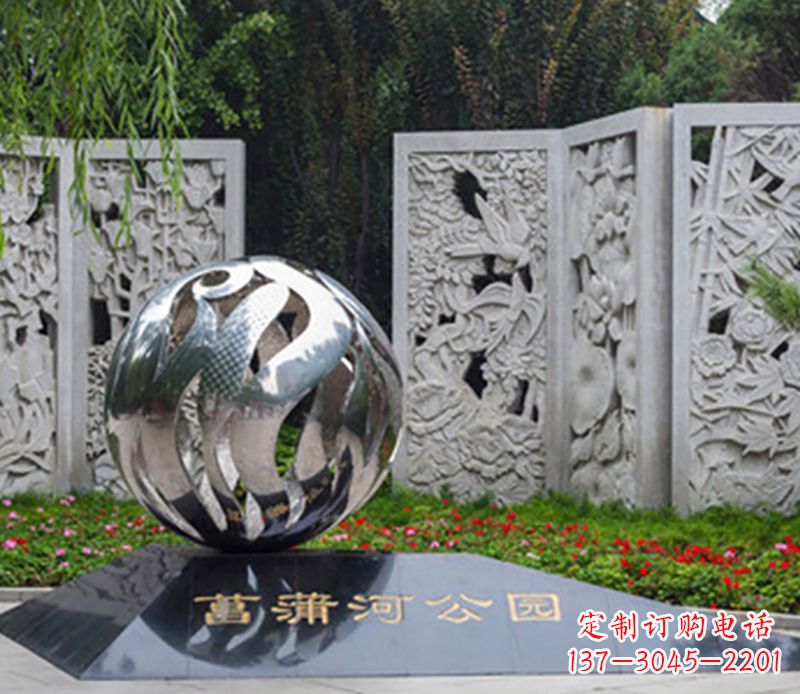 烟台飘带雕塑不锈钢的外部装饰