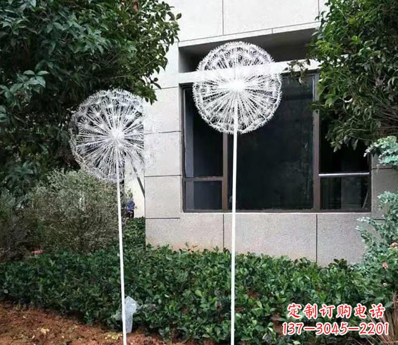 烟台不锈钢蒲公英雕塑绚丽多彩
