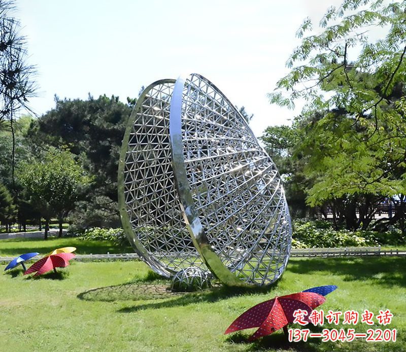 烟台不锈钢扇贝雕塑精美绝伦的自然之美