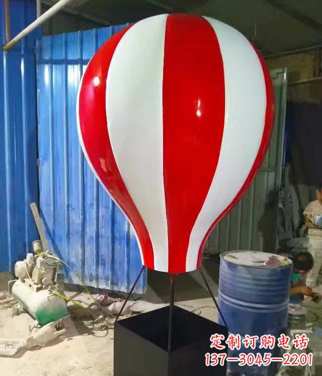 烟台新题目美丽的不锈钢气球雕塑