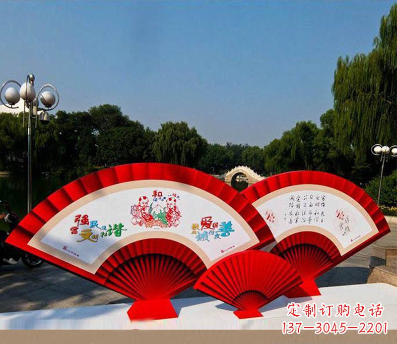 烟台不锈钢价值观雕塑——见证社会主义核心价值观