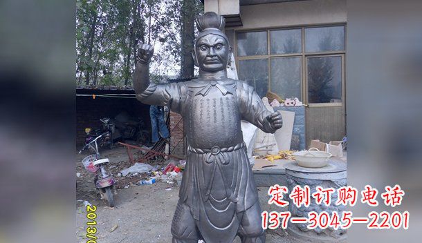 烟台不锈钢四大天王雕塑神圣守护者