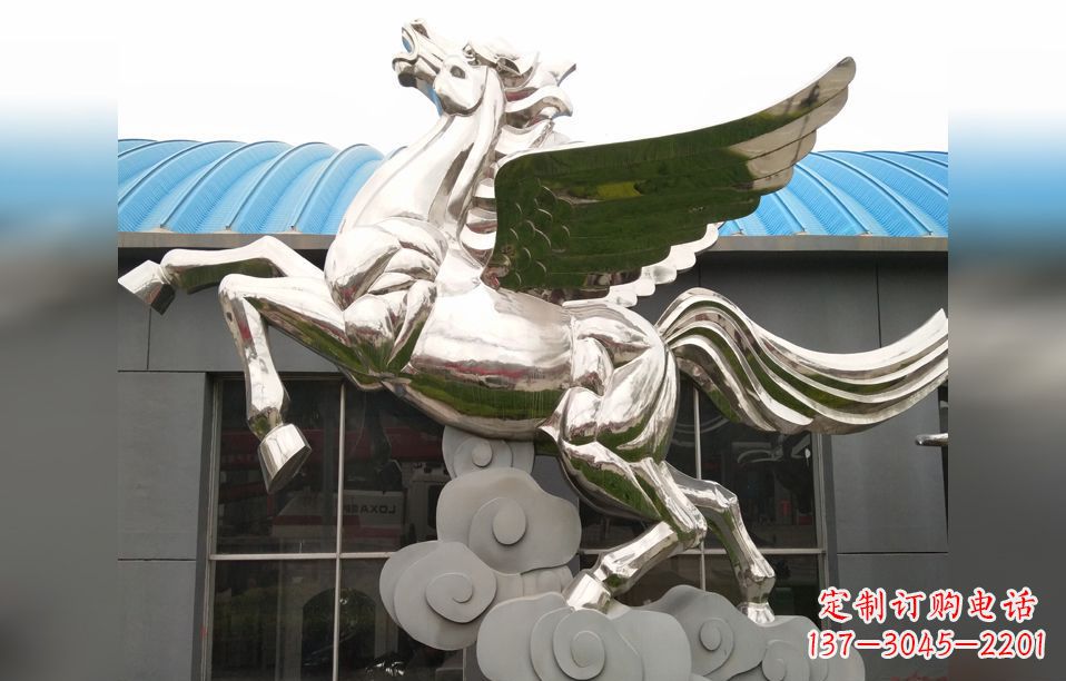 烟台不锈钢飞马雕塑艺术的精髓